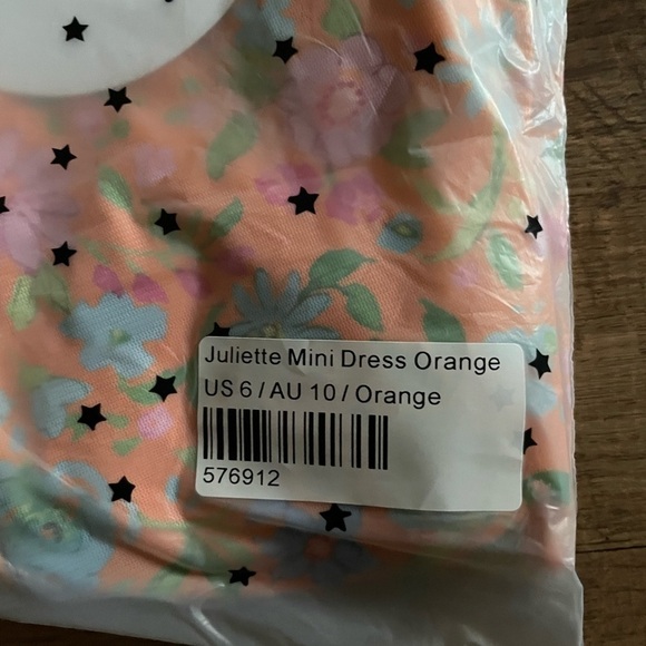 PRINCESS POLLY Juliette Mini Dress Orange - Picture 4 of 4